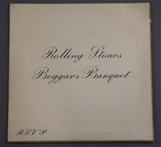 The Rolling Stones: Beggars Banquet, LK 4955, VG+ -VG+